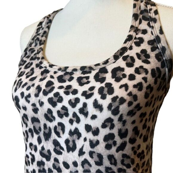Evolution and Creation Women's Racerback Tank Leopard Print Size Small - Picture 2 of 9